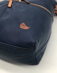 Dooney & Bourke Blue Nylon Wayfarer Collection Satchel Bag