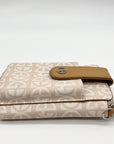 Giani Bernini Neutral Signature Phone Pouch Wallet Crossbody