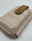 Giani Bernini Neutral Signature Phone Pouch Wallet Crossbody