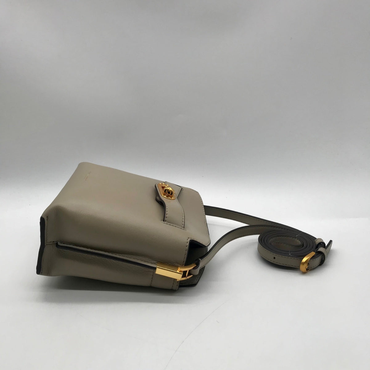 Donna Karan Tan Leather Bridgehampton Crossbody Bag