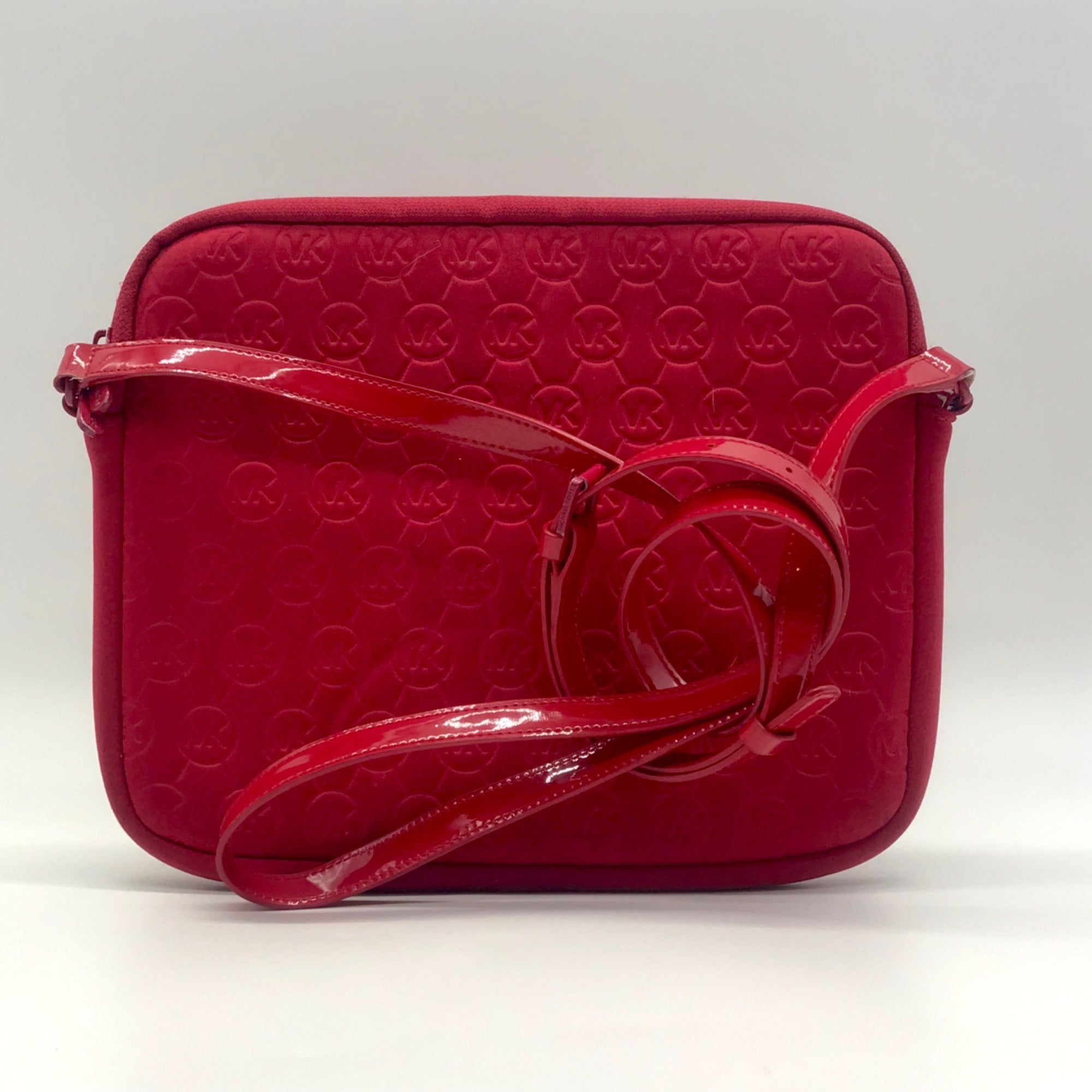 Michael Kors Bright Red Neoprene Tablet Case