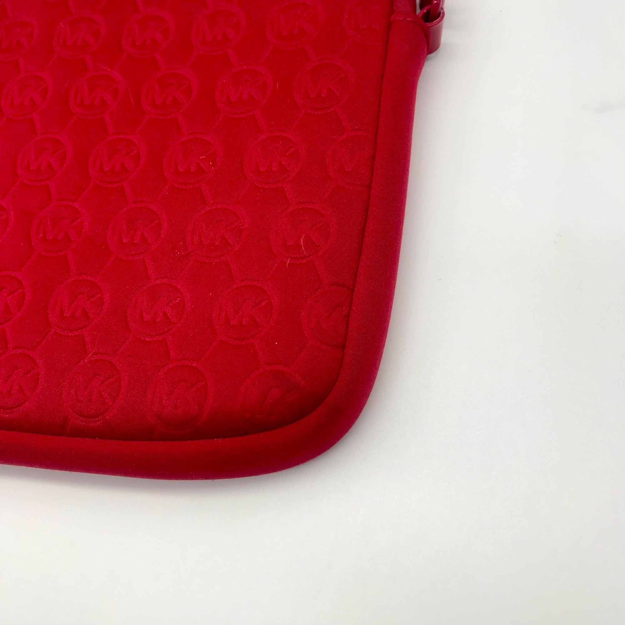 Michael Kors Bright Red Neoprene Tablet Case
