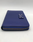 Kate Spade Blue Wellesley Neda Zip-Around Wallet