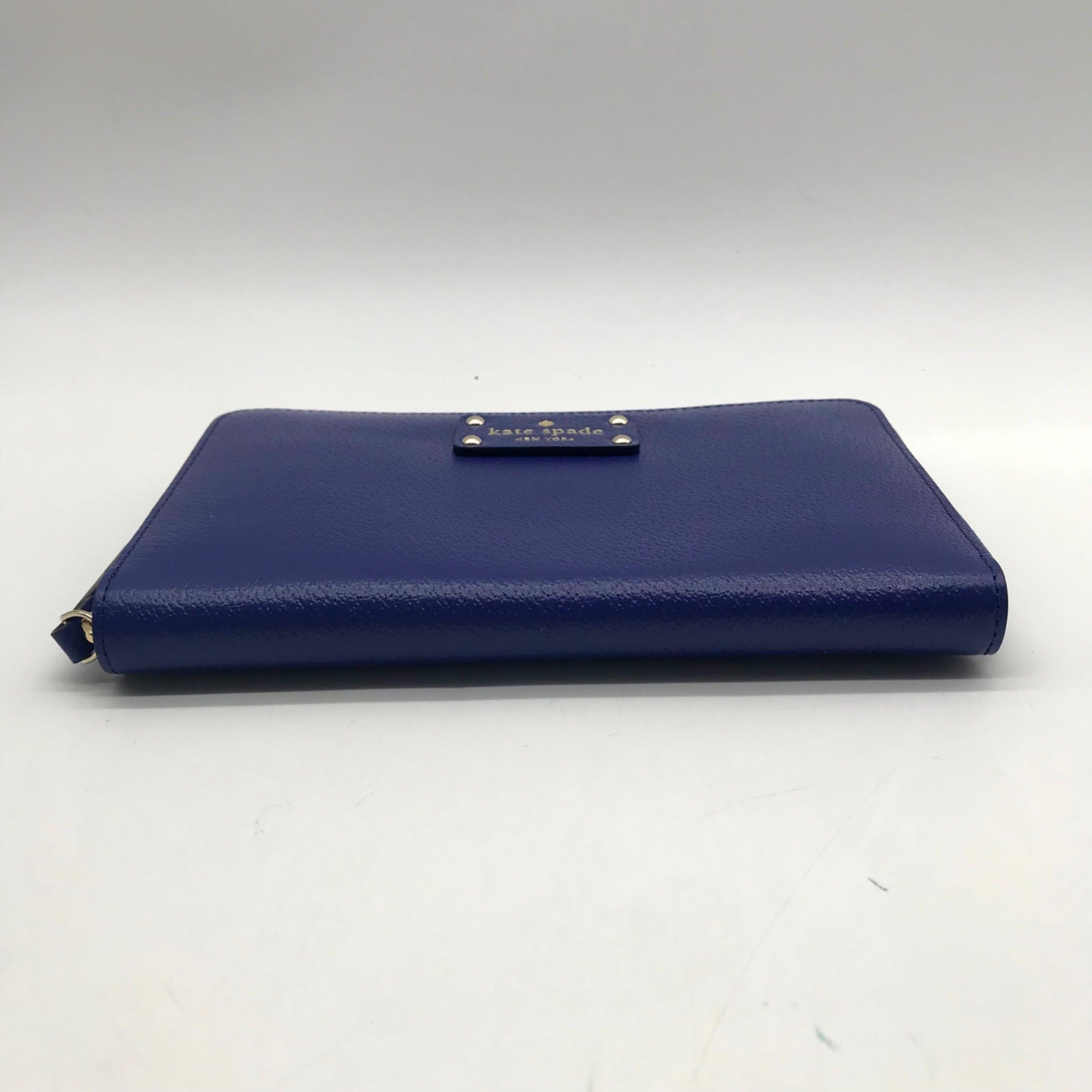 Kate Spade Blue Wellesley Neda Zip-Around Wallet