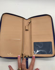 Kate Spade Blue Wellesley Neda Zip-Around Wallet