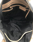 Michael Kors Black Snake Embossed Leather Shoulder Bag