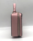 Kate Spade Light Pink Saffiano Leather Mini Vanity Top Handle Bag