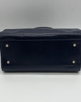 Brahmin Blue Leather Shoulder Bag