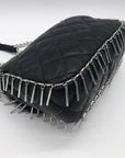 Michael Kors Black Limited Edition Quilted Leather Nouveau Sloan Tango Shoulder Bag