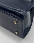 Brahmin Blue Leather Shoulder Bag