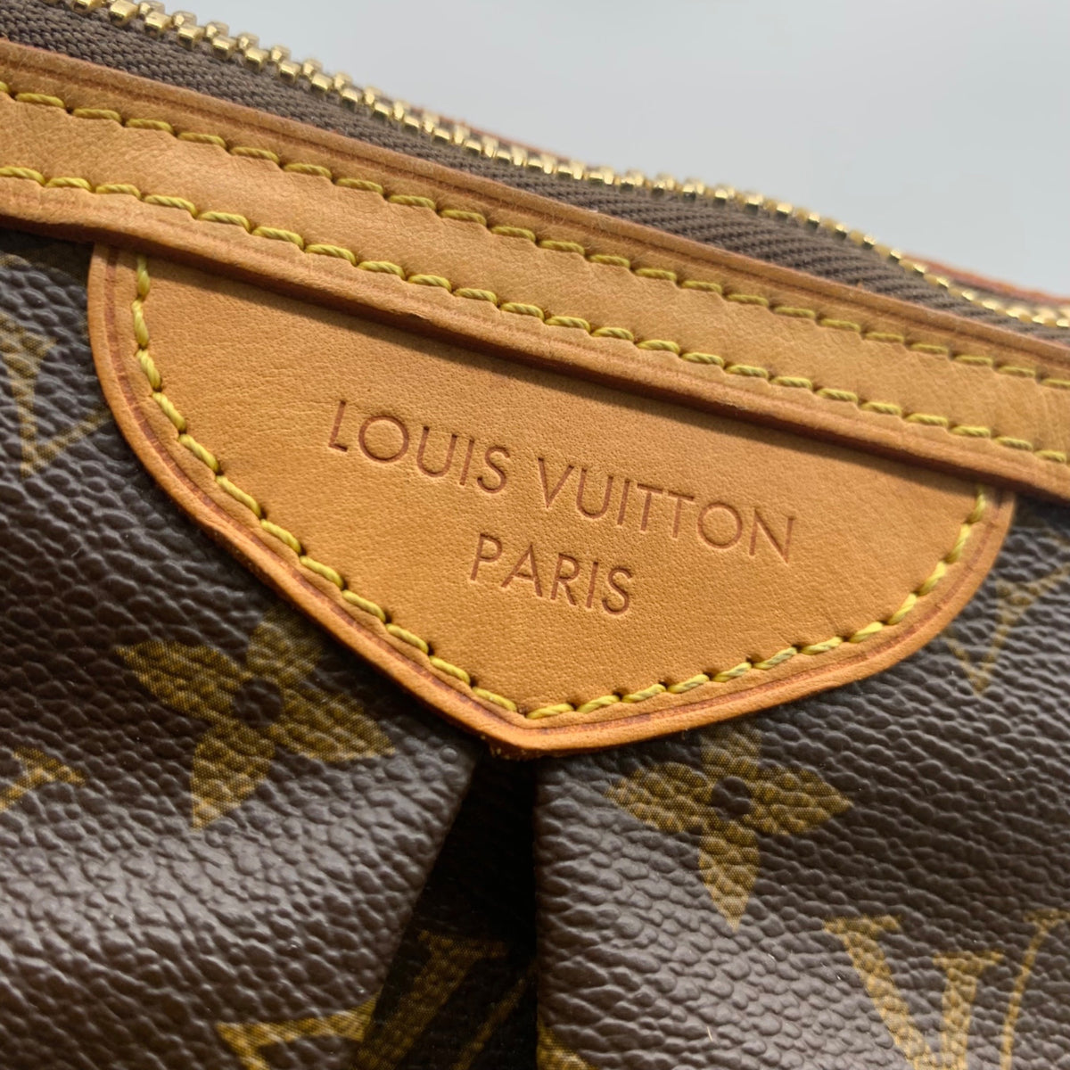 Louis Vuitton Brown Monogram Palermo GM Tote Bag