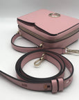 Kate Spade Light Pink Saffiano Leather Mini Vanity Top Handle Bag
