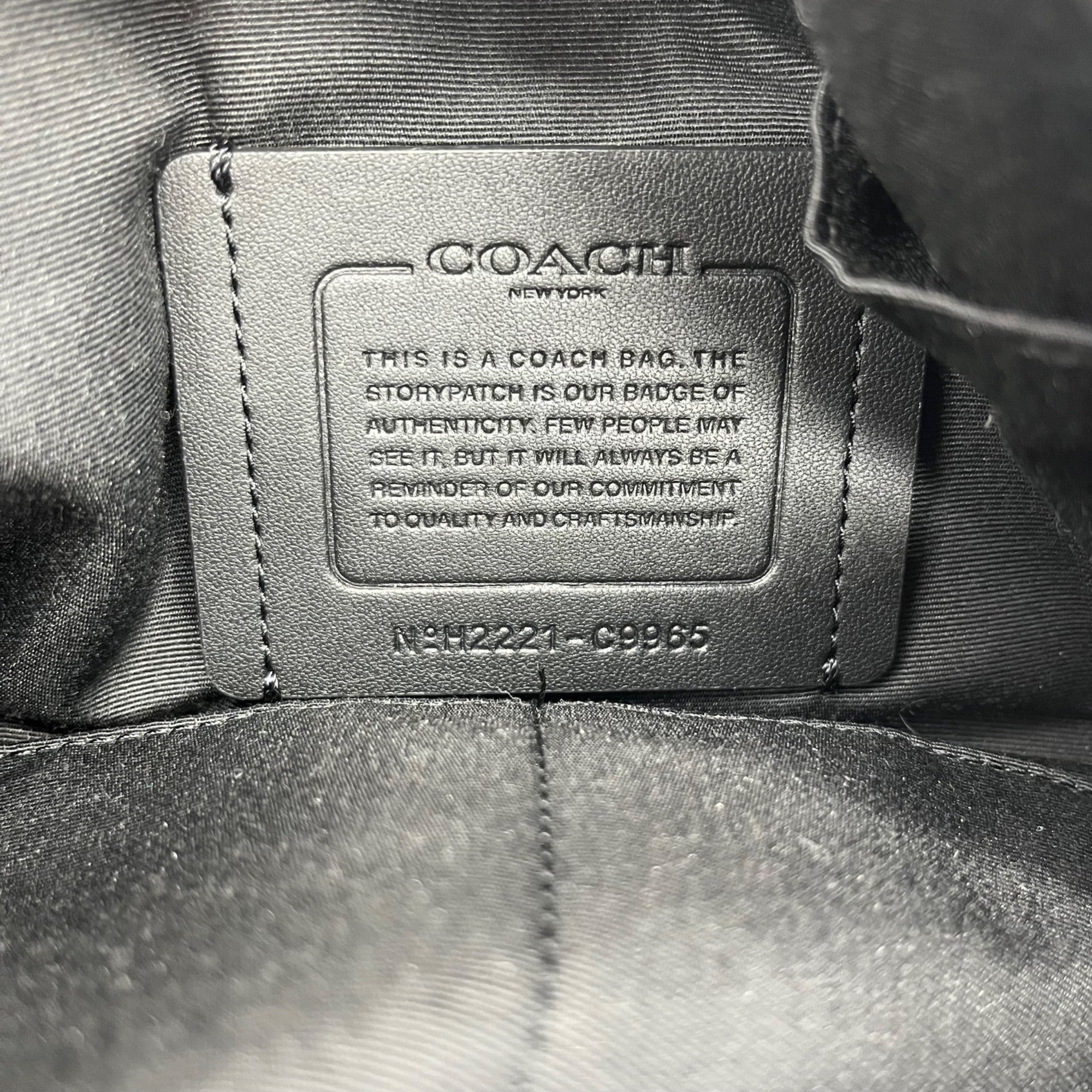 Coach Brown Signature Coated Canvas Graham Crossbody Bag C9965