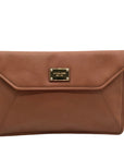 Michael Kors Tan Clutch Bag
