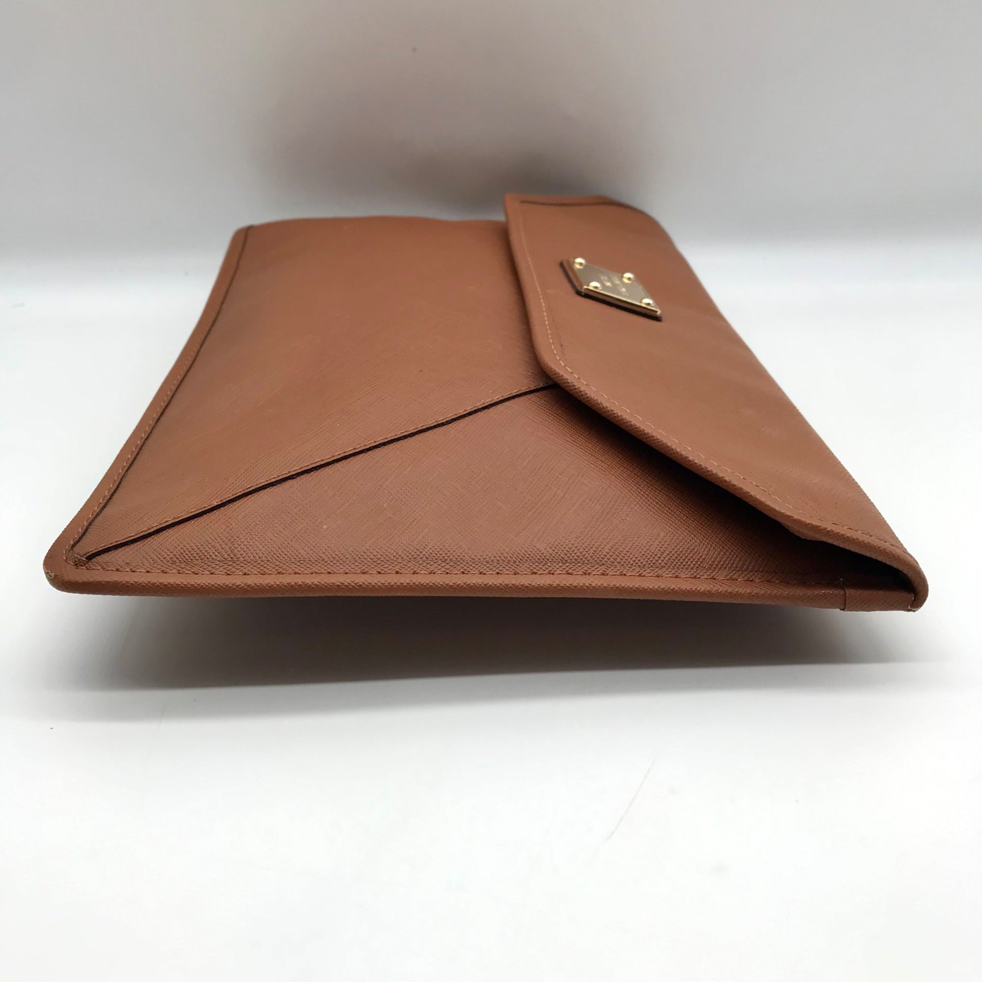 Michael Kors Tan Clutch Bag