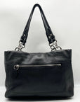 Coach Black Pebbled Leather Penelope Satchel Bag F16531