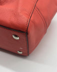 Coach Coral Leather Taylor Alexis Carryall Tote Bag-F25205