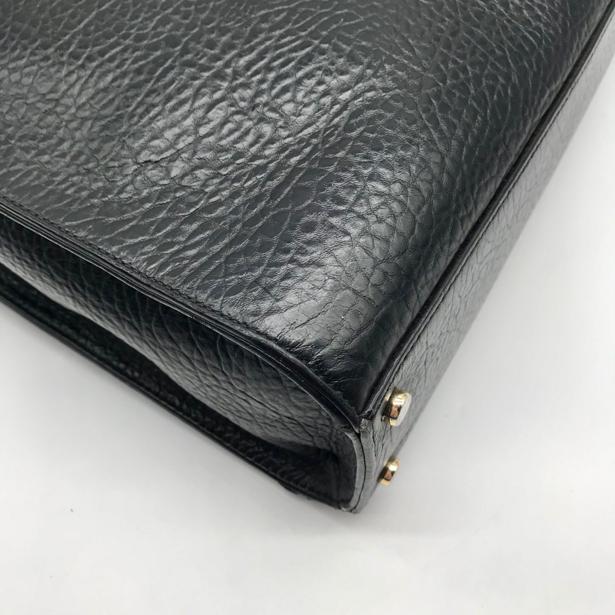 Kate Spade Black Pebbled Leather Lynne Bubbles Perforated Perri Lane Tote Bag