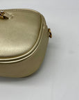 Sam Edelman Gold Faux Leather Tote Bag