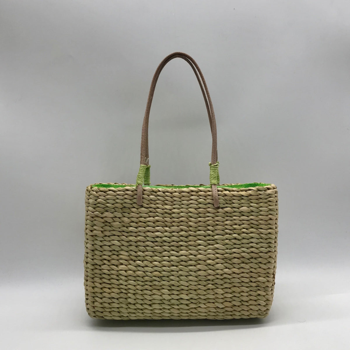 Sun &amp; Sand Tan Woven Straw Tote Bag
