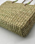 Sun & Sand Tan Woven Straw Tote Bag