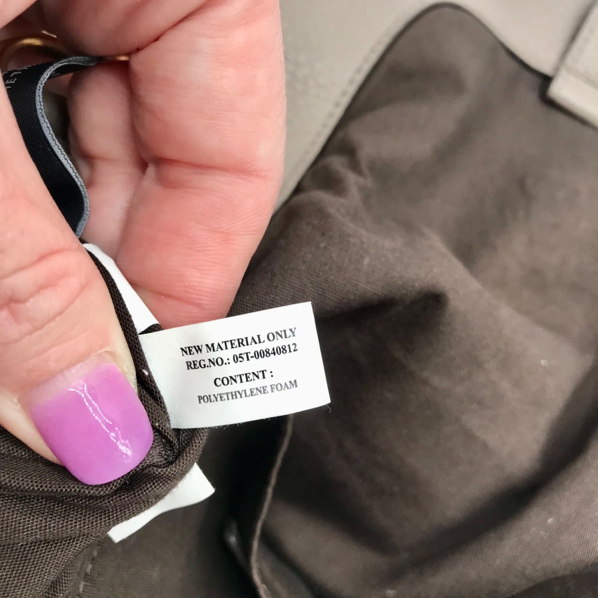 Marc Jacobs Gray Leather Classic Q Natasha Crossbody Bag