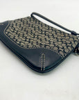 Coach Signature Canvas Black & Gray Wristlet