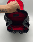 Dooney & Bourke Black Pebbled Leather Murphy Backpack