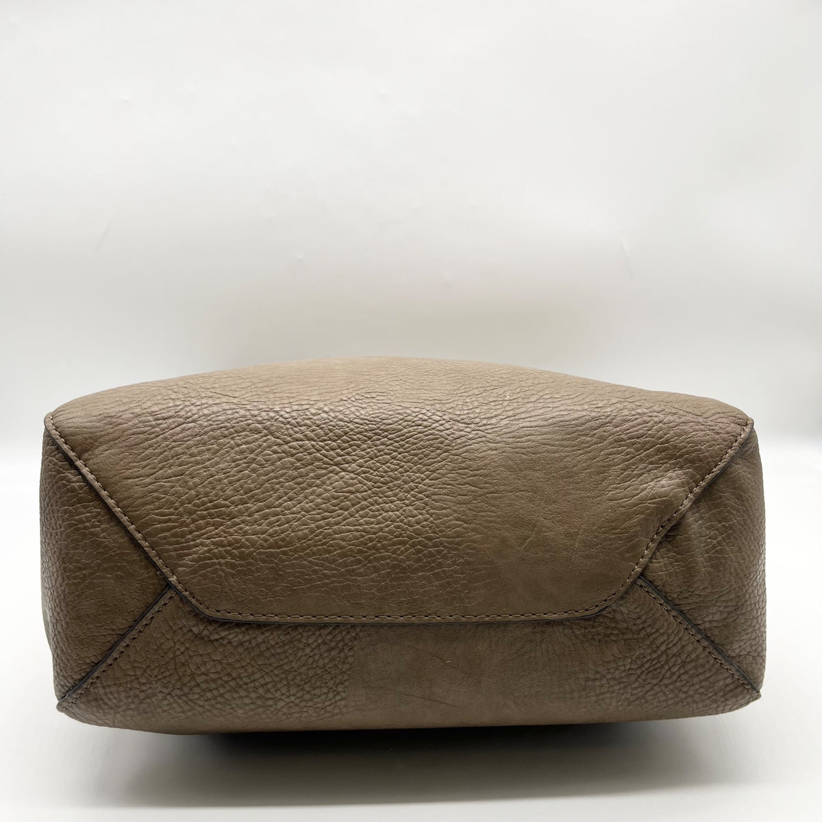Joy Susan Taupe Vegan Leather Large Tote Bag