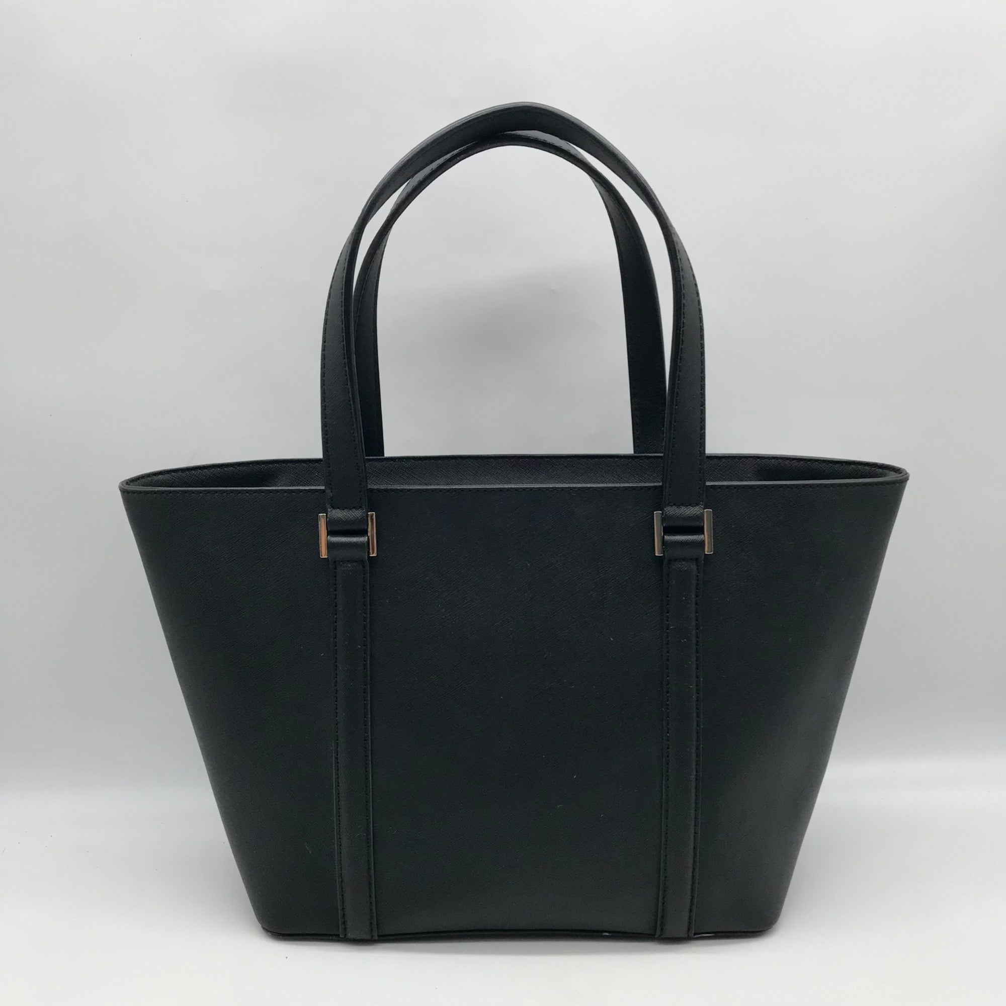 Kate Spade Black Saffiano Leather Cara Shoulder Bag