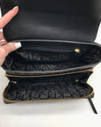 Calvin Klein Multicolor Faux Leather Signature Flap Millie Shoulder Bag