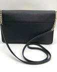 Kate Spade Veronique Black & Taupe Saffiano Leather Bow Crossbody