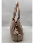 Michael Kors Raven Soft Pink Pebbled Leather Shoulder Tote