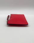 Kate Spade New York Red Leather Wristlet