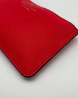 Kate Spade New York Red Leather Wristlet