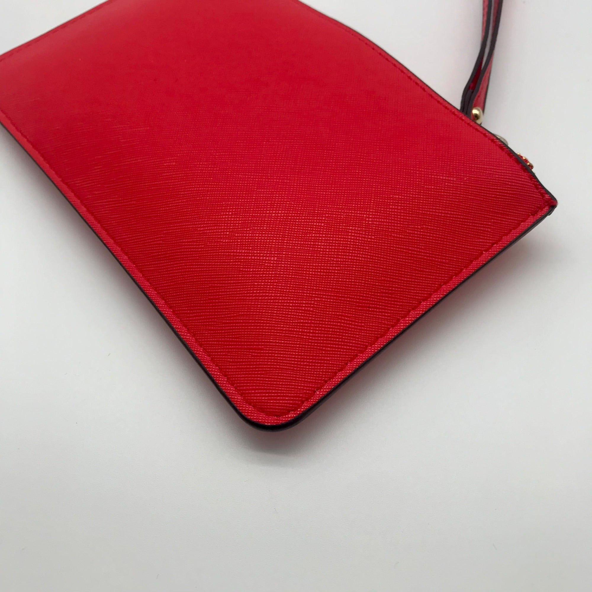 Kate Spade New York Red Leather Wristlet