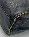 Botkier New York Soho Black Leather Tote Bag