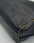 Botkier New York Soho Black Leather Tote Bag