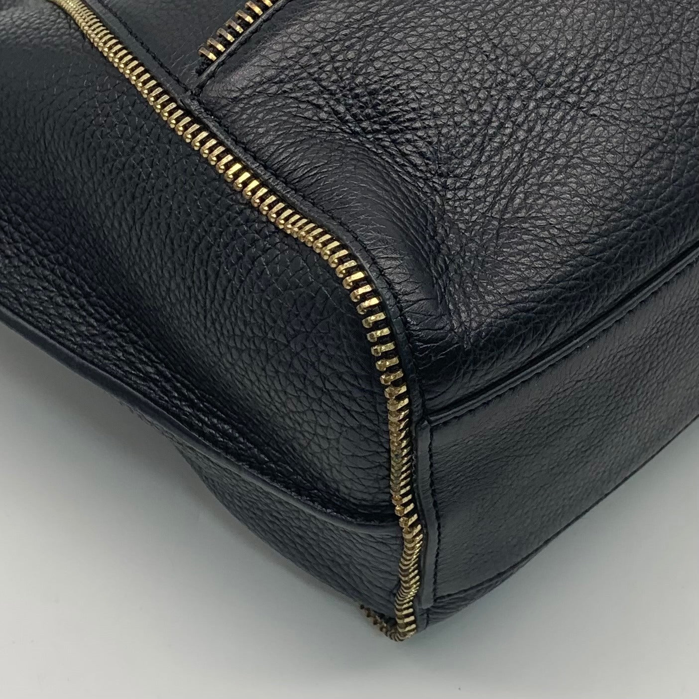 Botkier New York Soho Black Leather Tote Bag