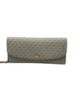 Michael Kors Vanilla Monogram Canvas Juliana Convertible Wallet