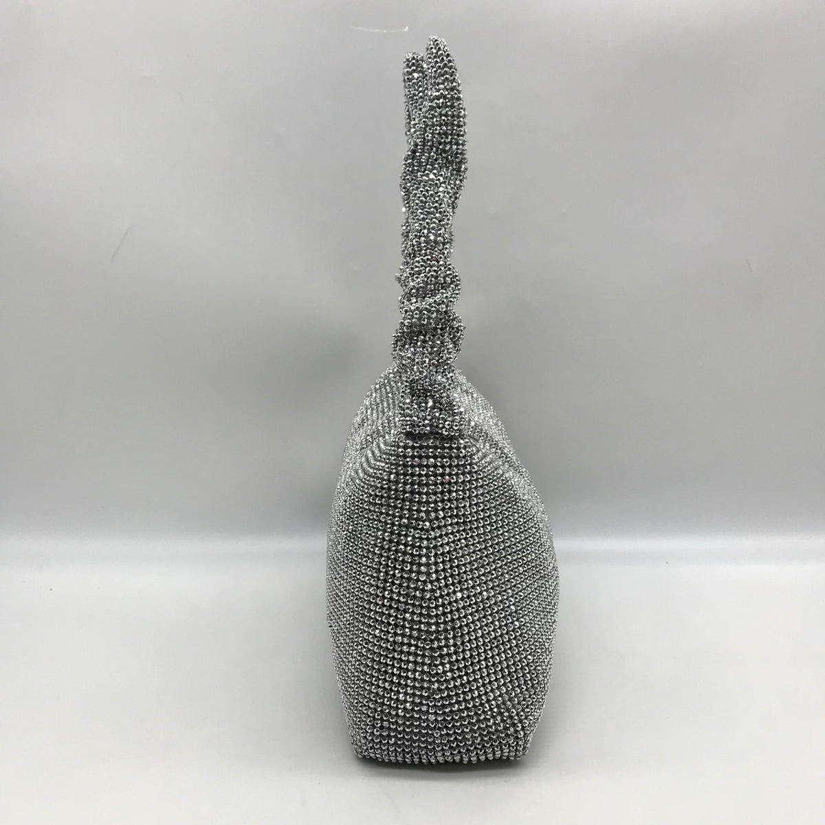 I.N.C International Concepts Silver Mesh Scrunch Shoulder Bag