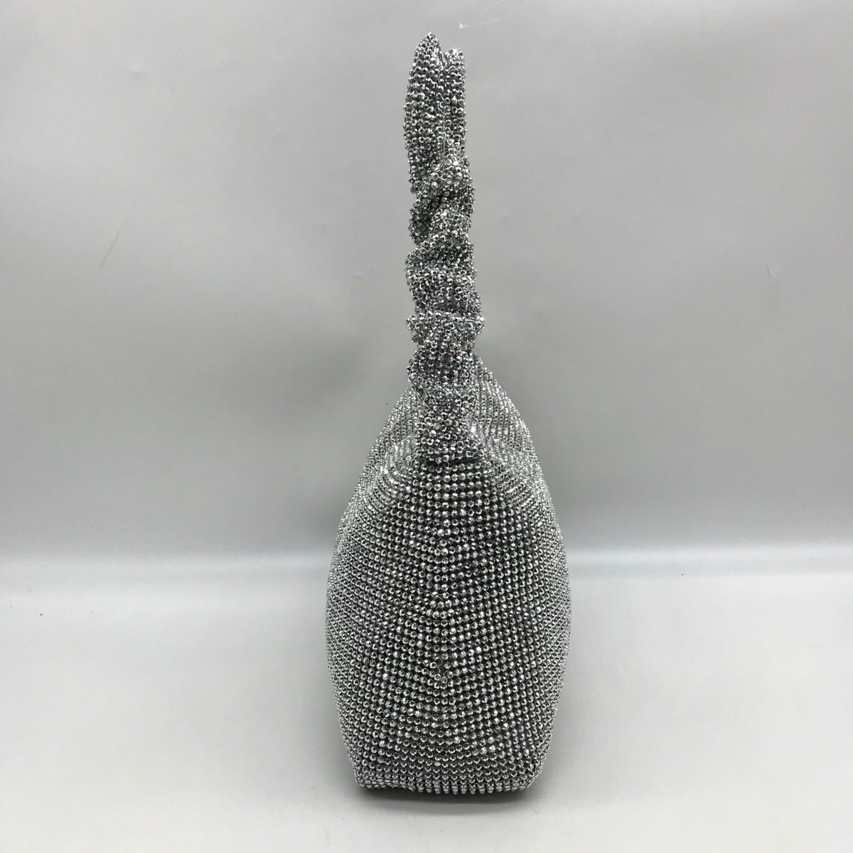 I.N.C International Concepts Silver Mesh Scrunch Shoulder Bag