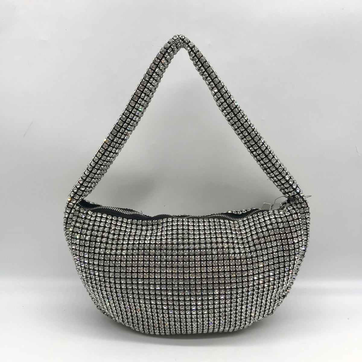 I.N.C. International Concepts Black Diamond Mesh Hobo Bag