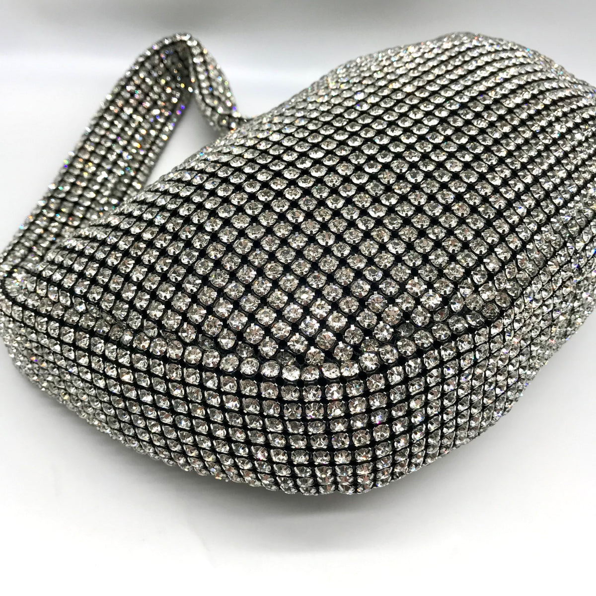 I.N.C. International Concepts Black Diamond Mesh Hobo Bag