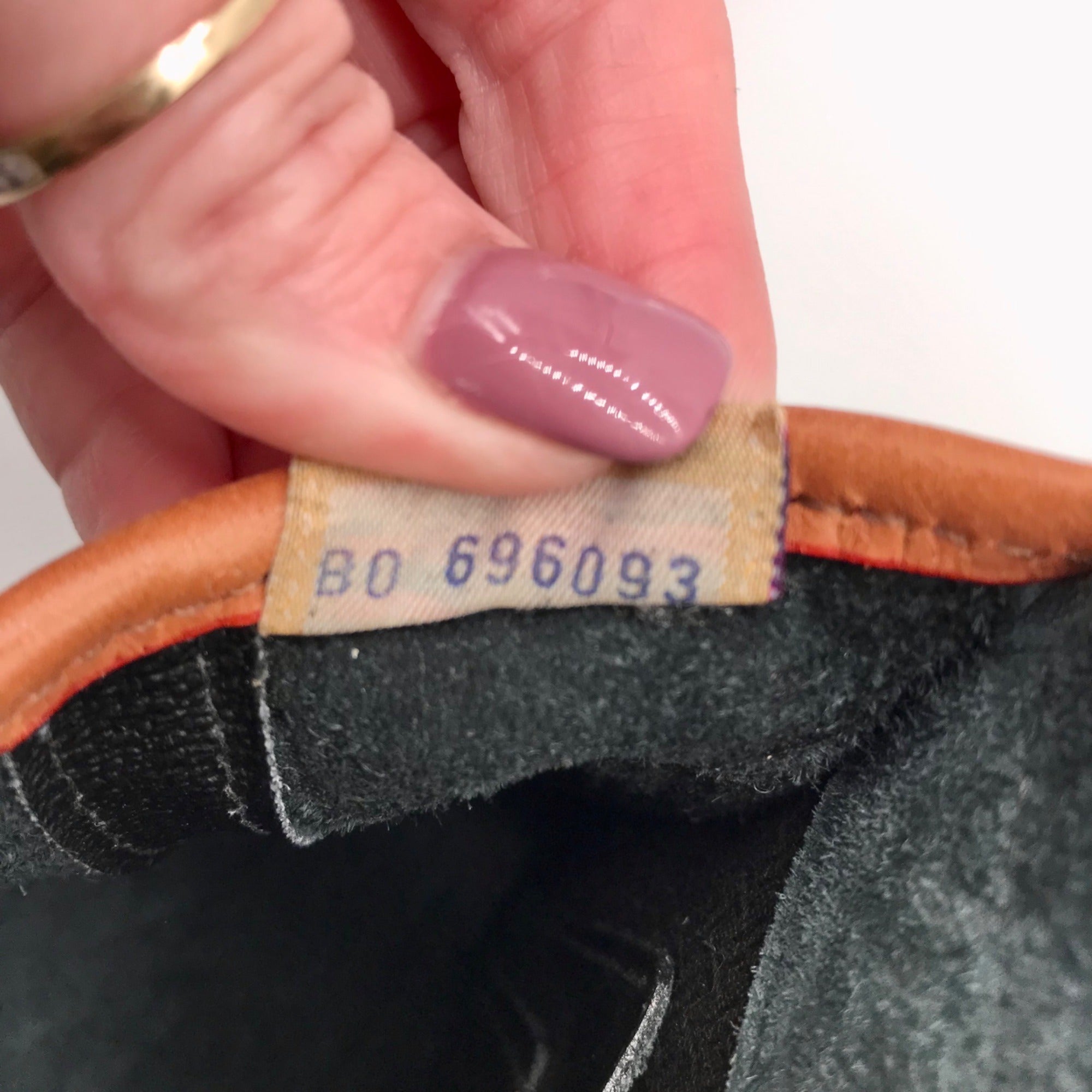 Dooney &amp; Bourke Black &amp; Brown Leather East West Flap Crossbody Bag