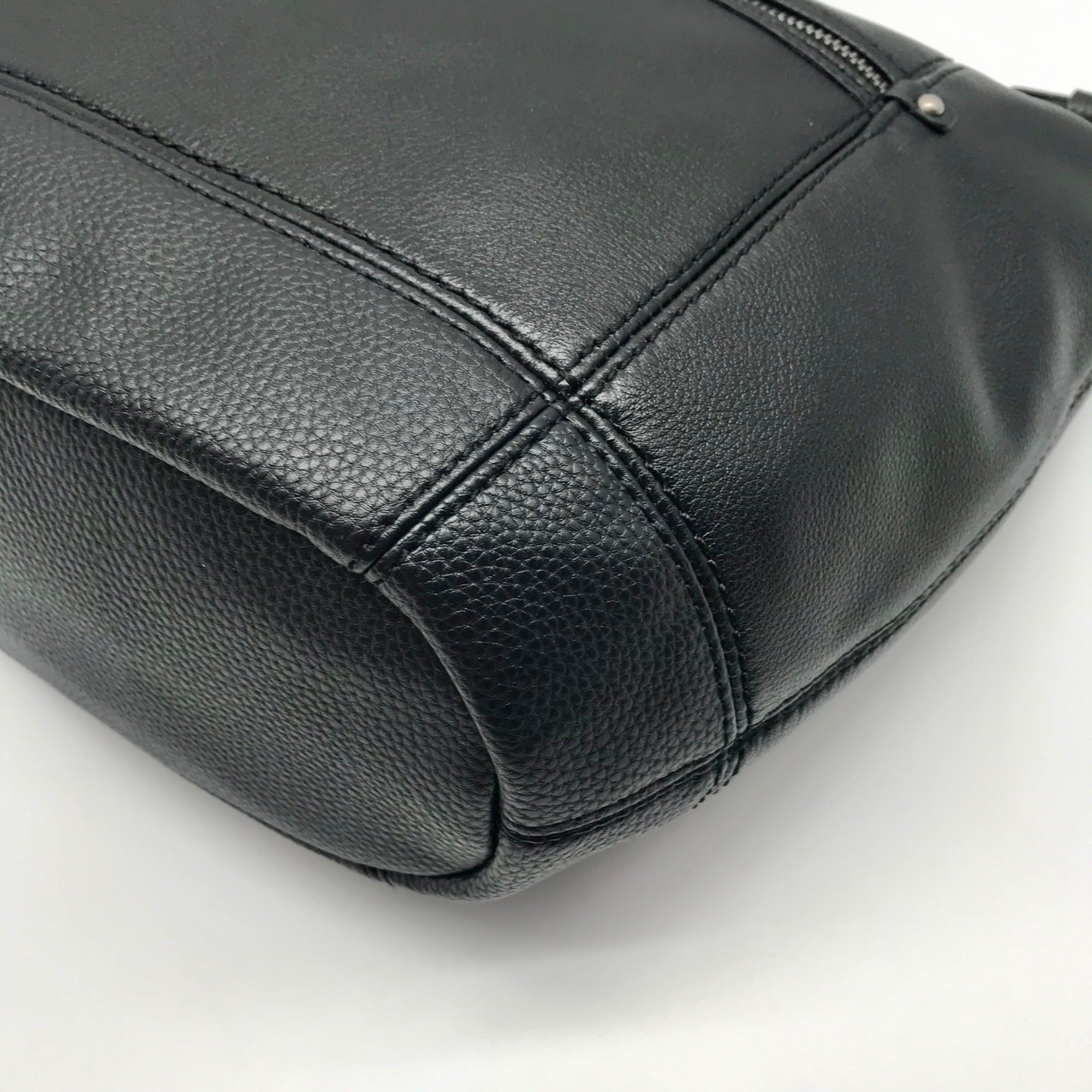 The Sak Black Leather Sequoia Hobo Bag
