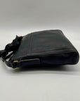 Fossil Black Leather Vintage Crossbody Bag