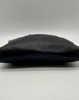 Fossil Black Leather Vintage Crossbody Bag