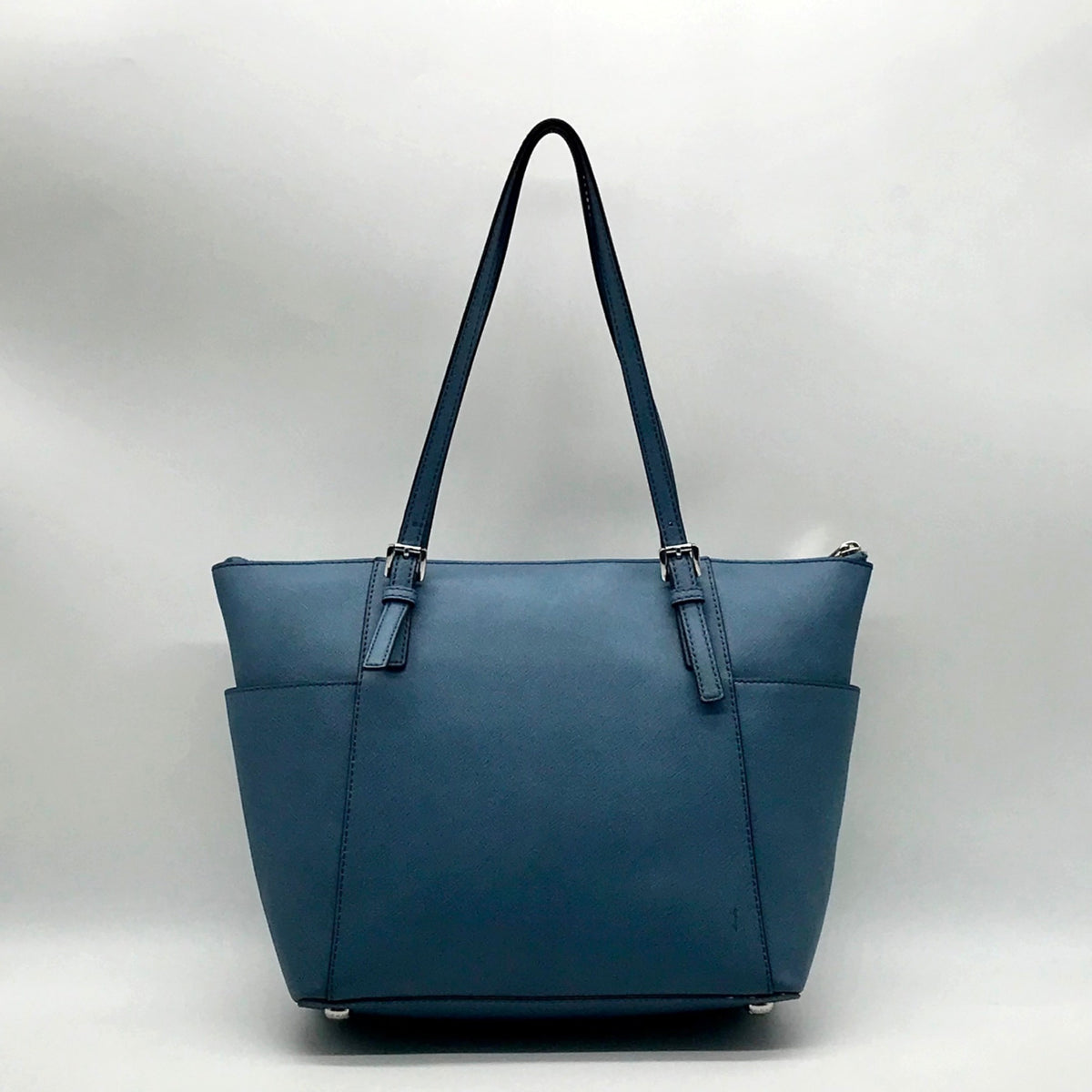 Michael Kors Light Blue Saffiano Leather Tote Bag