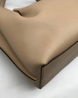 Michael Kors Taupe Pebbled Leather Emilia Large East West Tote Bag